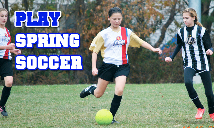 Spring Intramural Soccer! Register Today! 