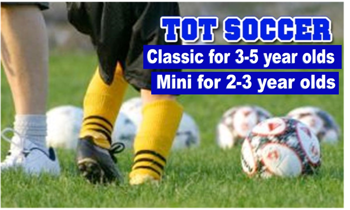 Summer Tot Soccer! Register Now!