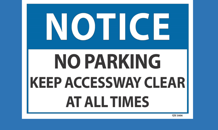 Echelon Parking - WARNING