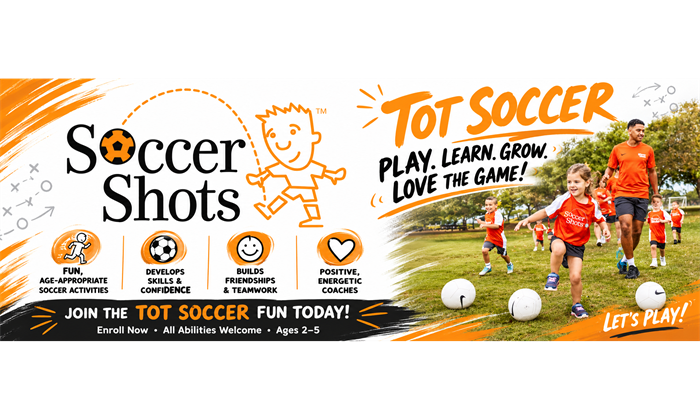 Spring Tot Soccer!        Register Now!